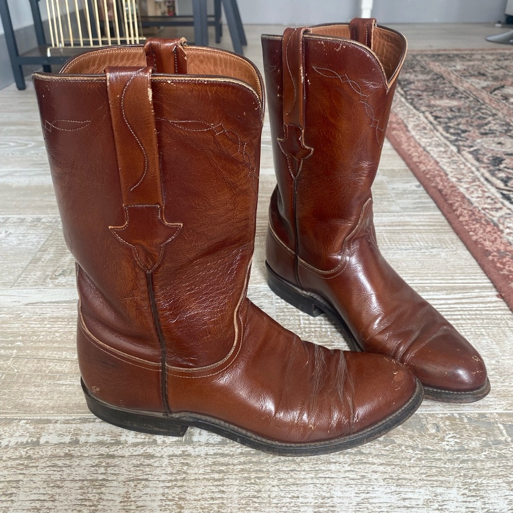 Lucchese western roper boots M 7.5/ W 9